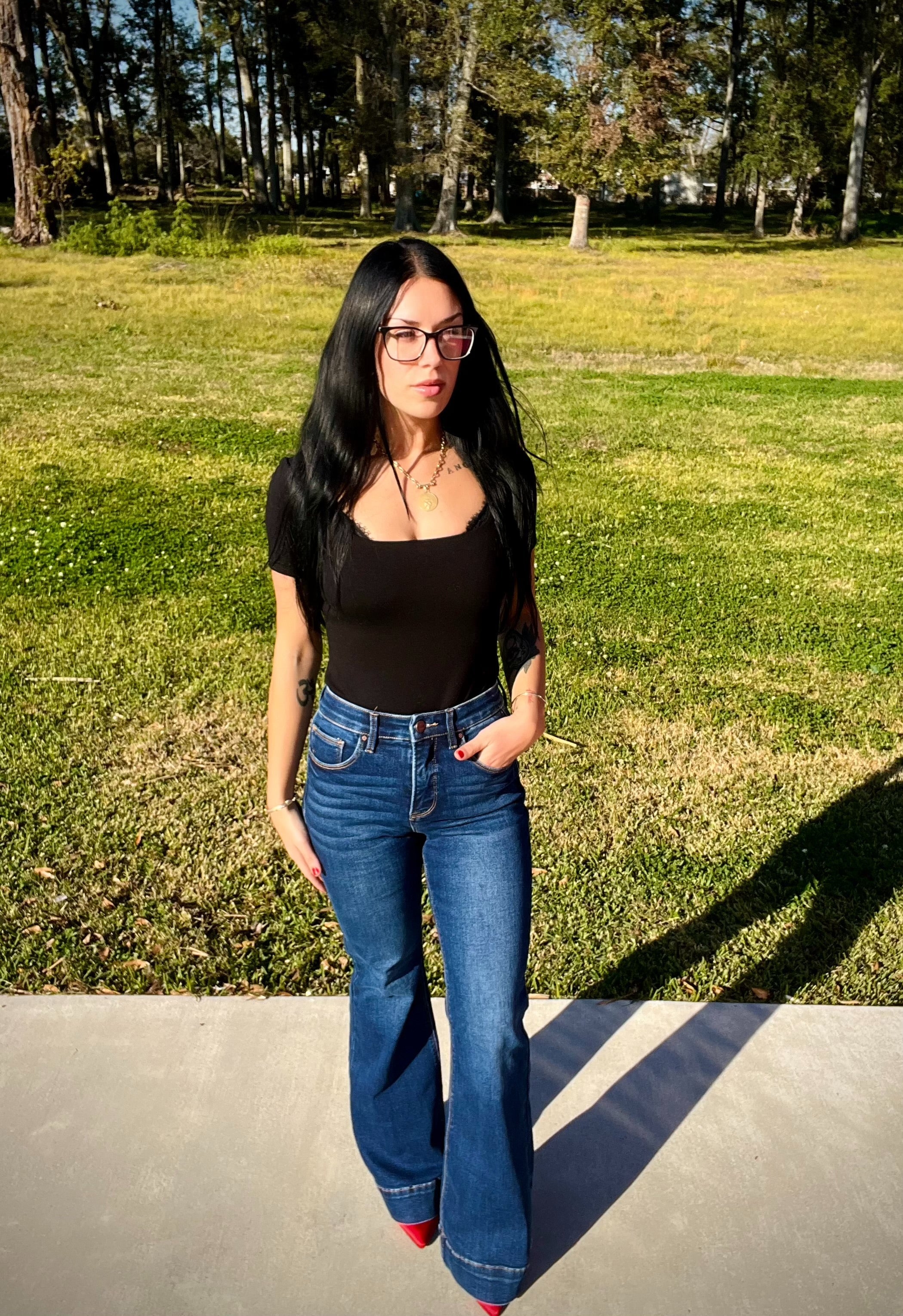 The Classic Uptown Flare Jeans