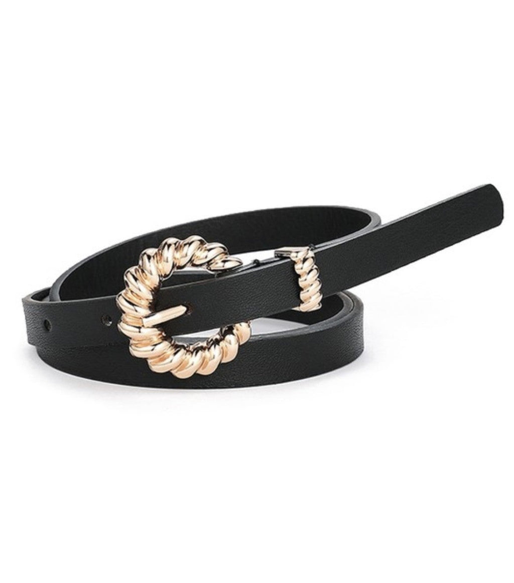 Twisted Buckle Belt *Final Sale*