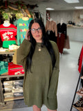 Fireside Cozy Sweater Dress
