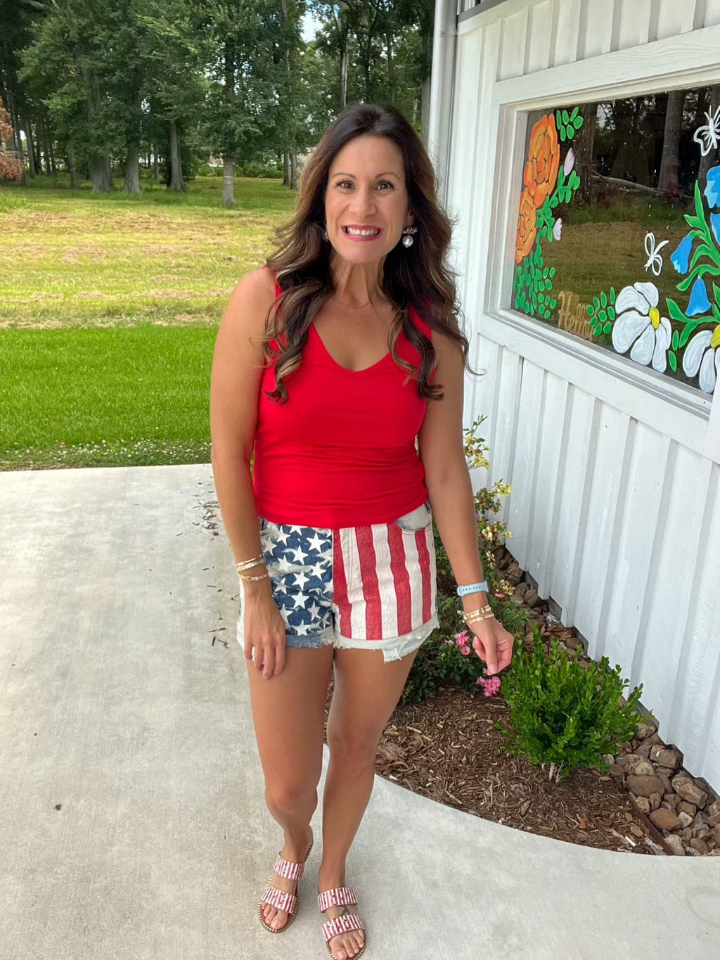 Stars and Stripes Shorts *Final Sale*