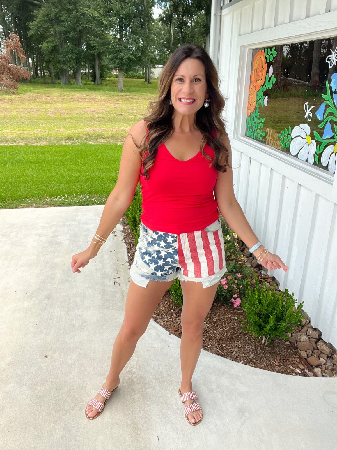 Stars and Stripes Shorts *Final Sale*