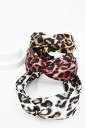 Twist Leopard Headband