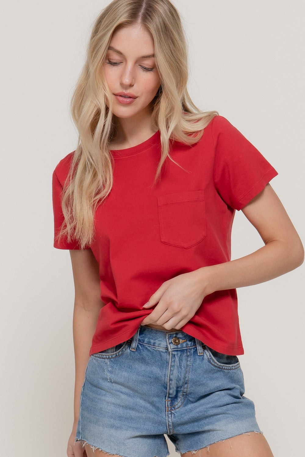 The Just Right Pocket Tee