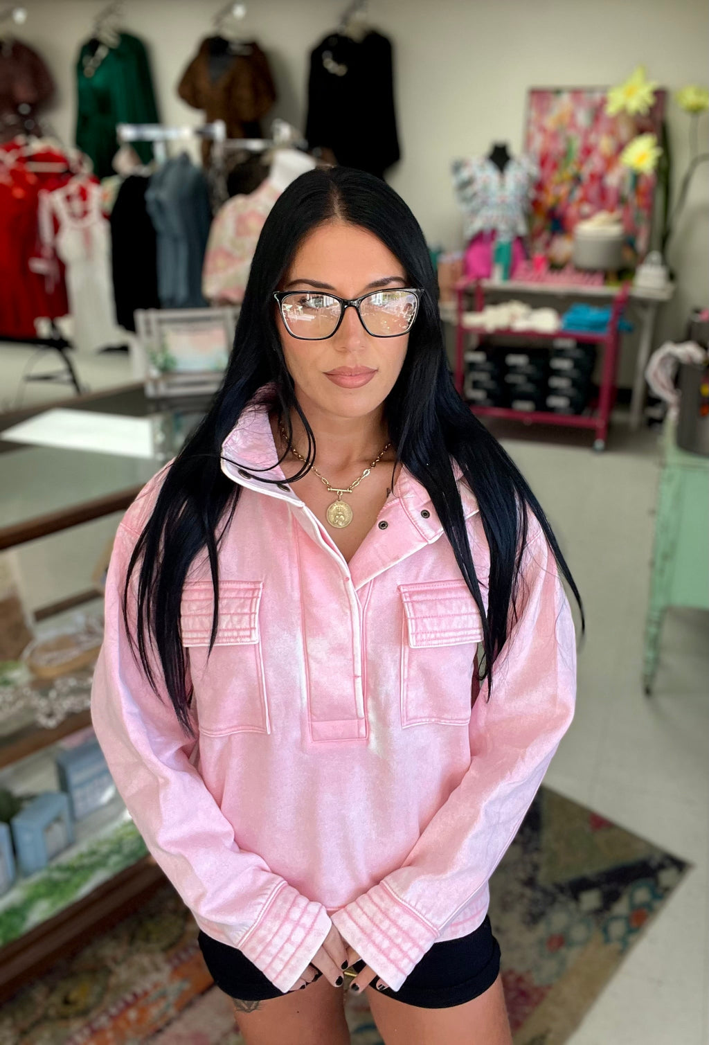 Weekend Essential Fleece Pullover