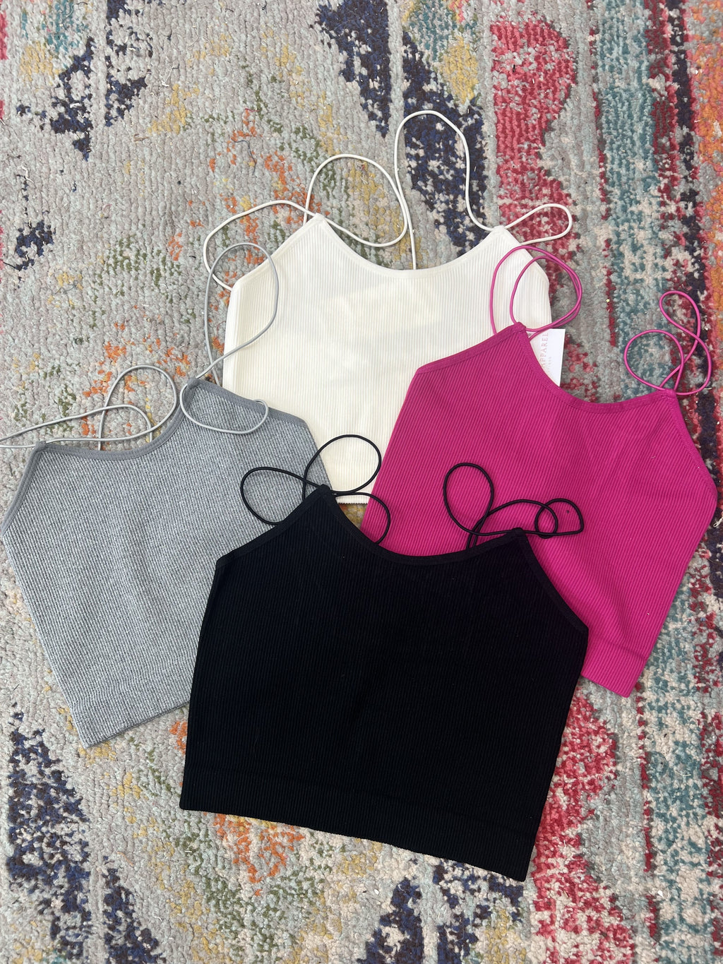 Ribbed Bra Overlay