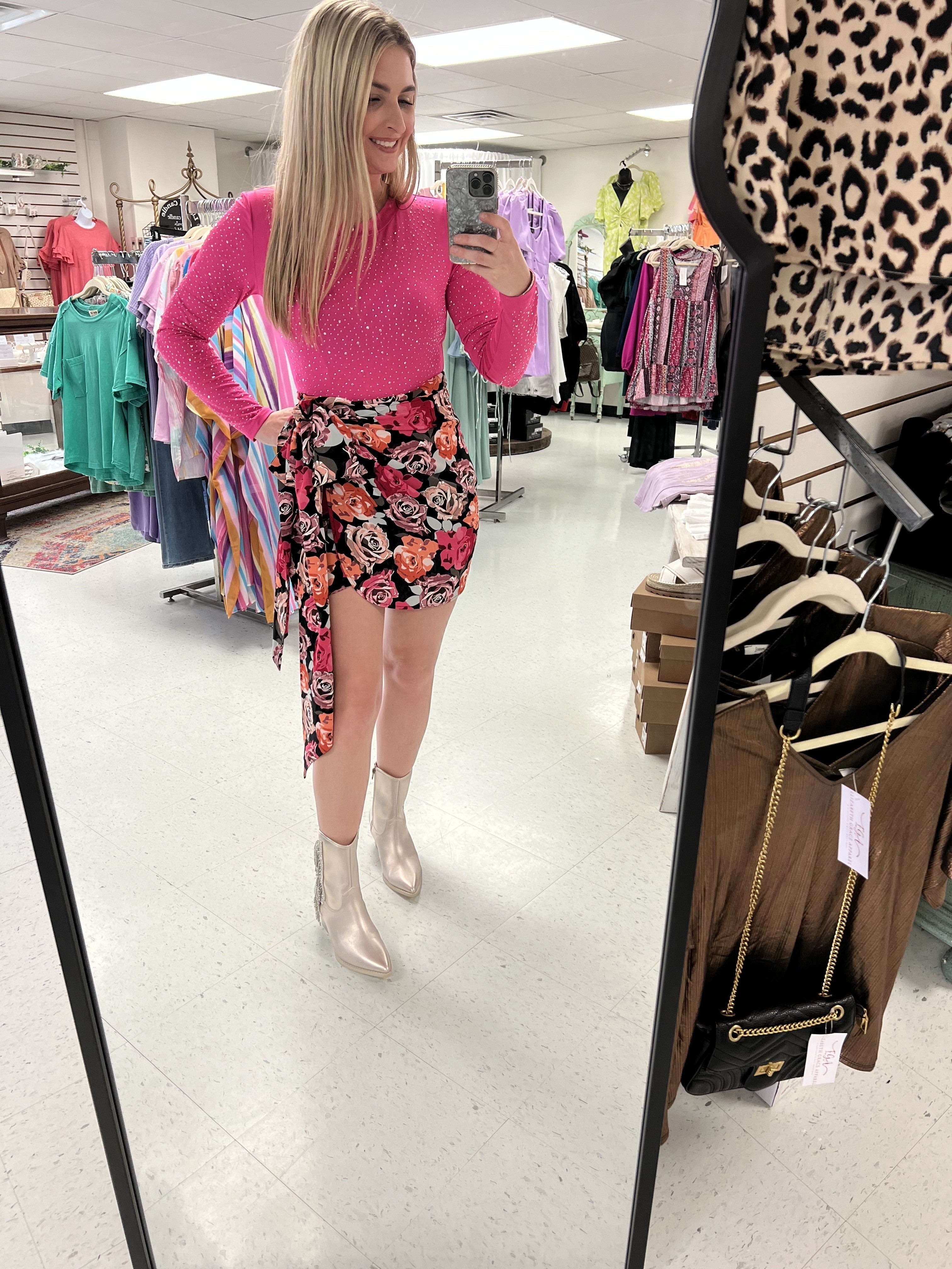 Coming for You Studded Long Sleeve Bodysuit *Final Sale*