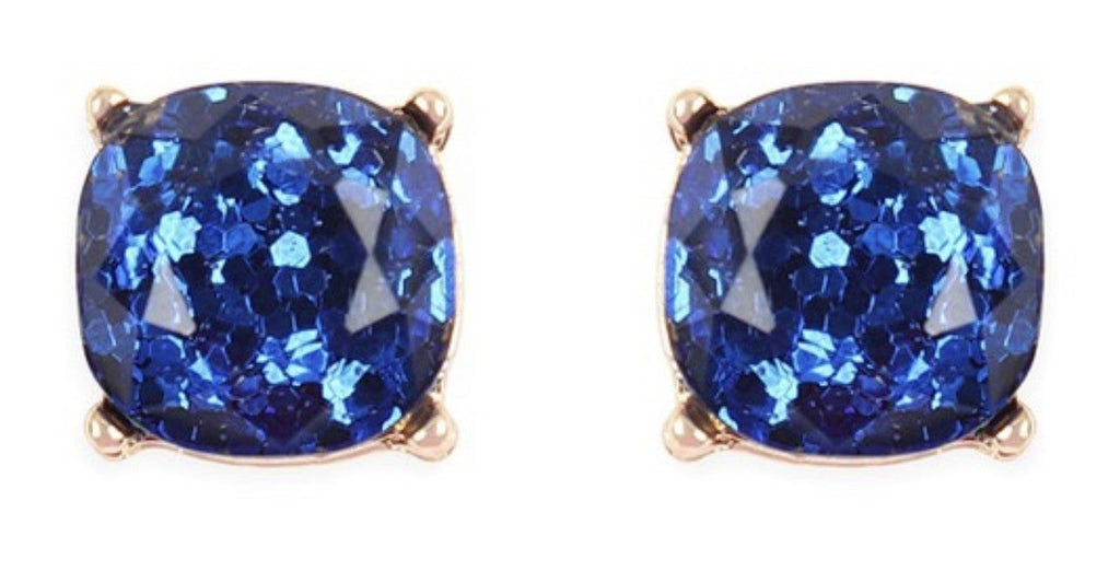 Glitter Studded Earrings