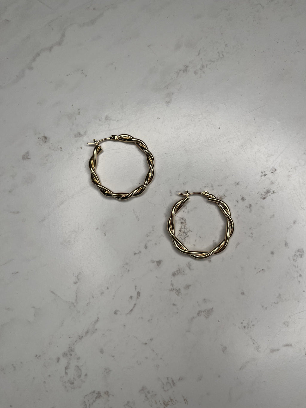 Braided Hoop Earrings