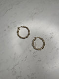 Braided Hoop Earrings