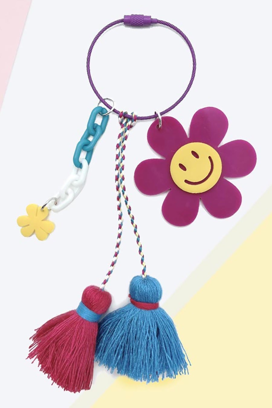 Smiley Face Key Chain