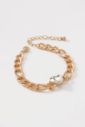 Crystal Heart Chain Bracelet