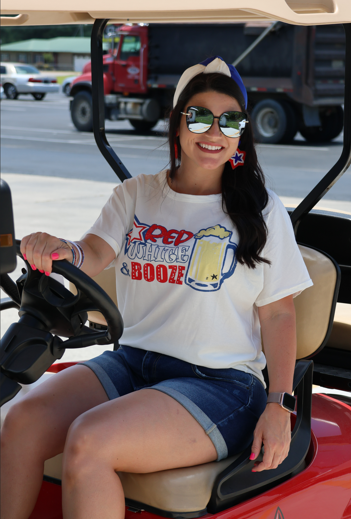 Red, White & Booze Graphic Tee *Final Sale*
